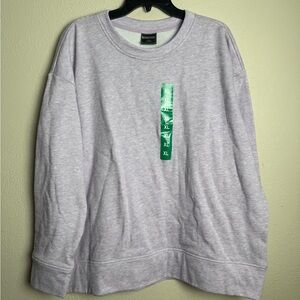 32 Degrees Cool‎ Women Size XL Pastel Lilac Crewneck Pullover Sweatshirt.